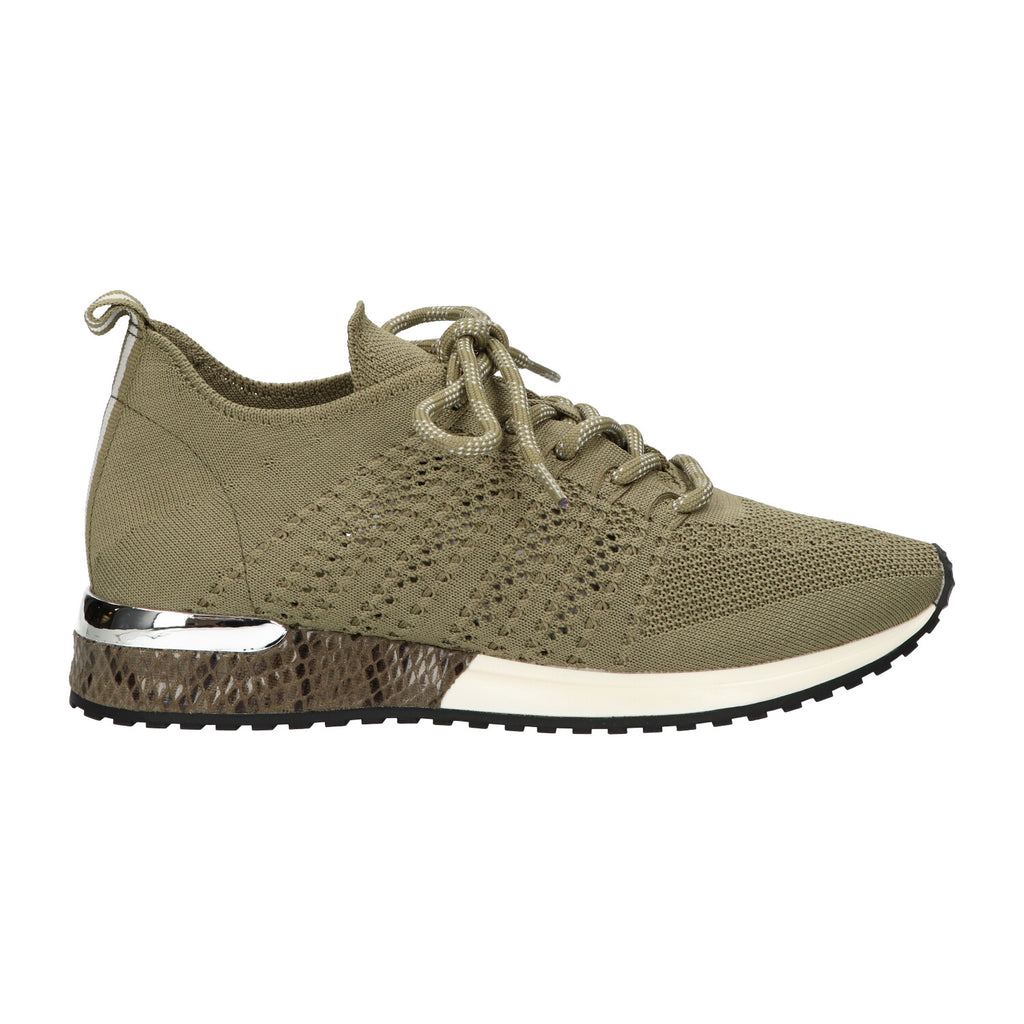 Sneaker kaki knitted
