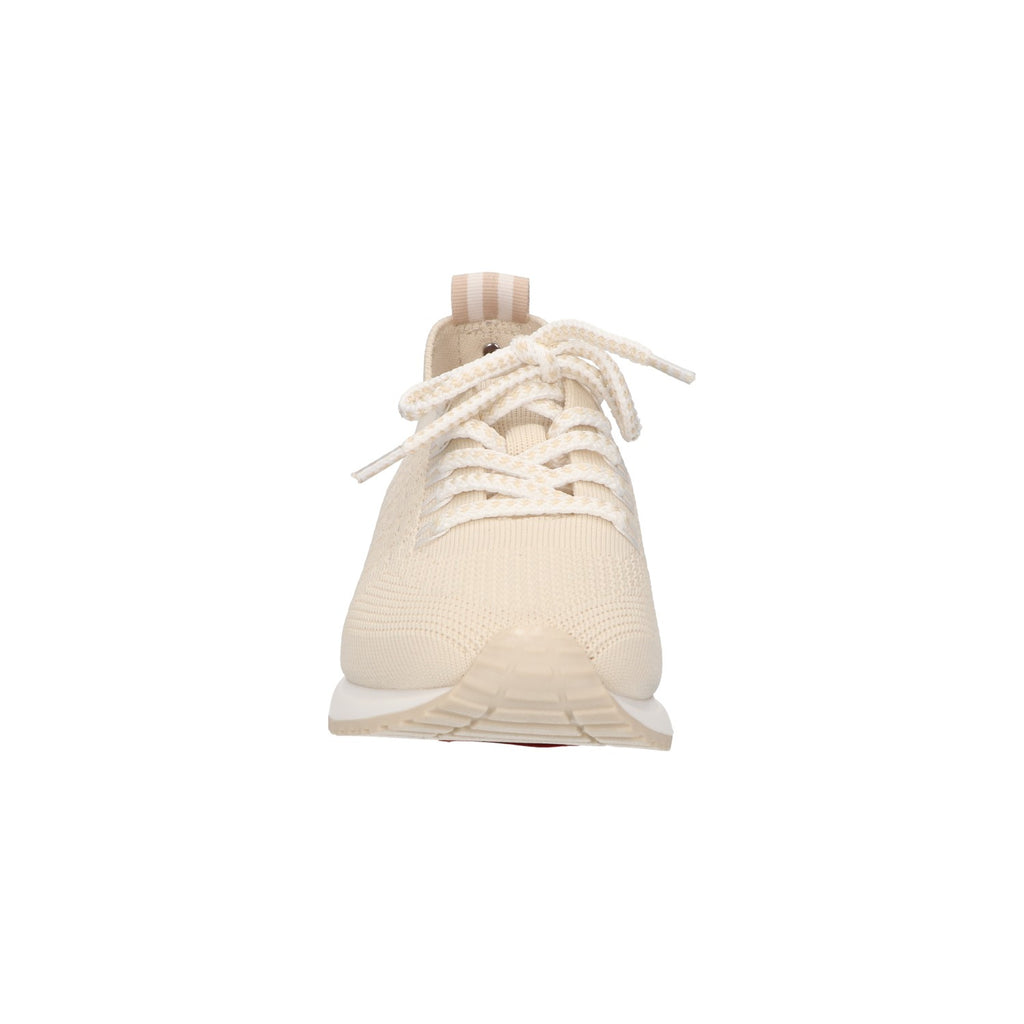 Laced up knitted sneaker