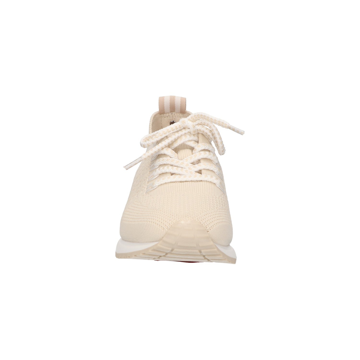 Laced up knitted sneaker