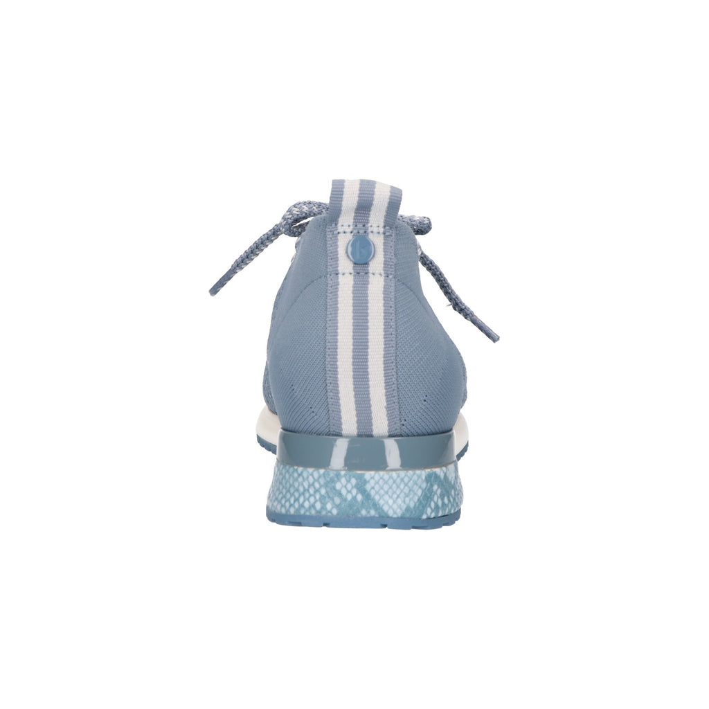 Laced up knitted sneaker