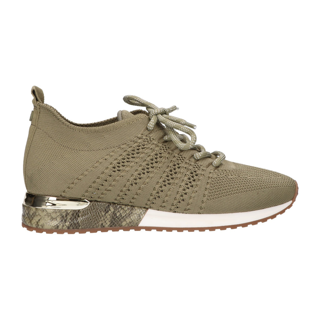 Sneaker kaki knitted