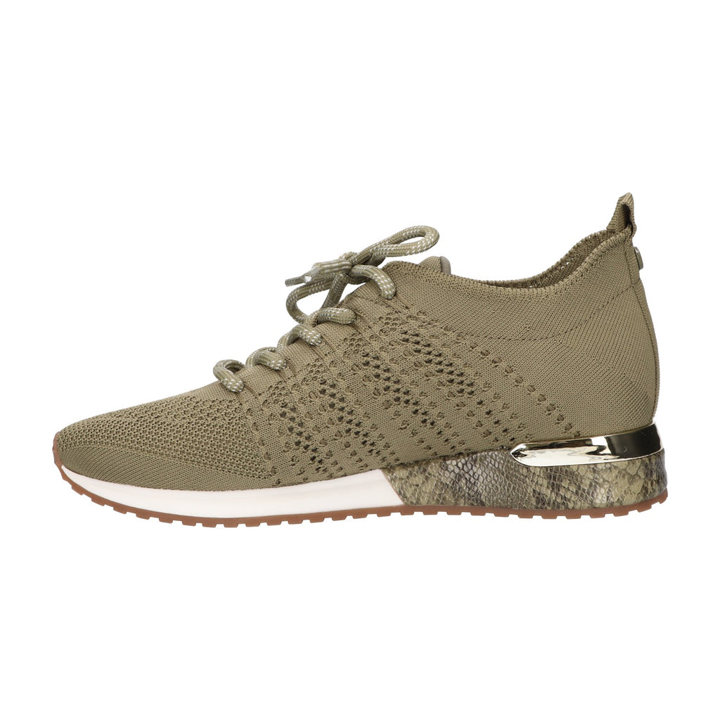 Sneaker kaki knitted