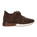 Sneaker leopard knitted