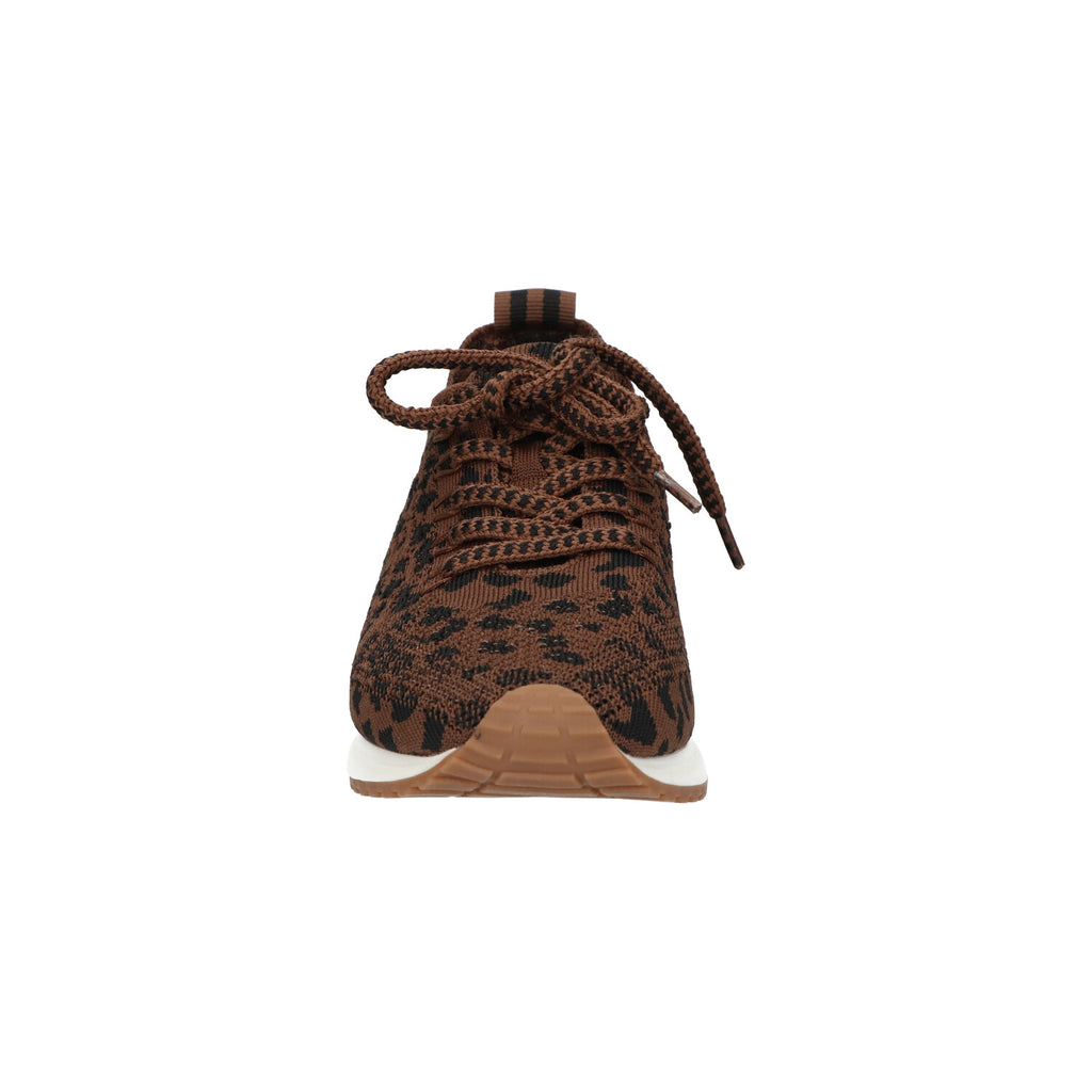 Sneaker leopard knitted