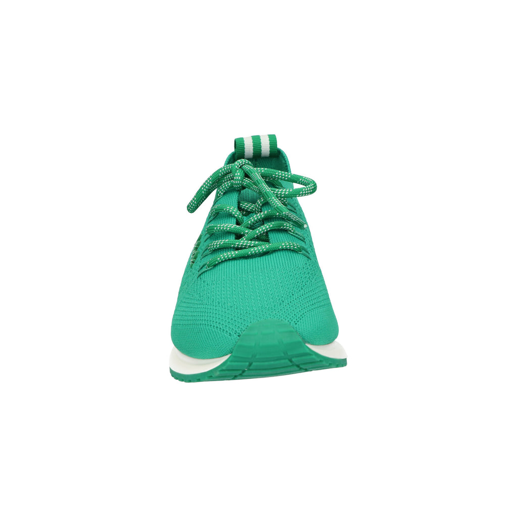 Sneaker groen knitted