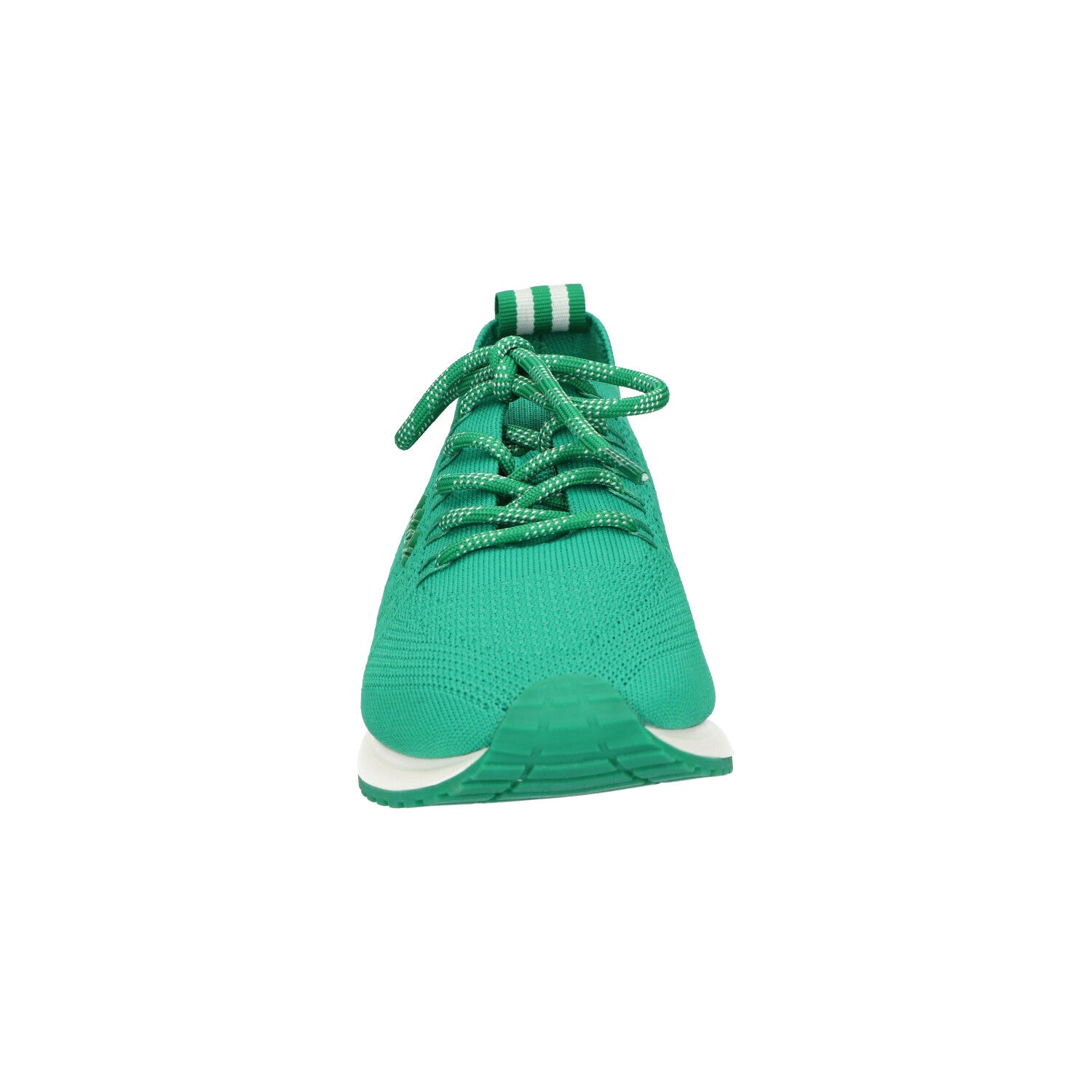 Sneaker groen knitted
