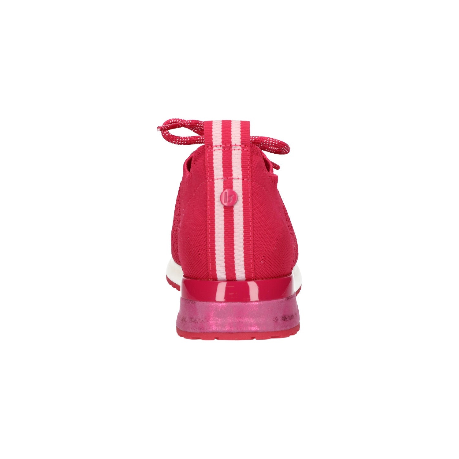 Sneaker roze knitted