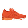 Sneaker oranje knitted