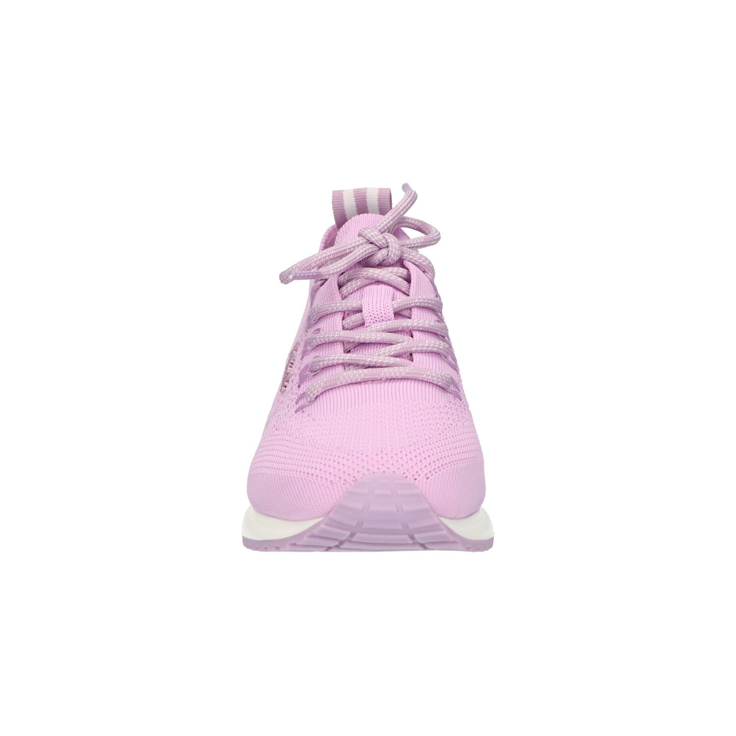 Sneaker lila knitted