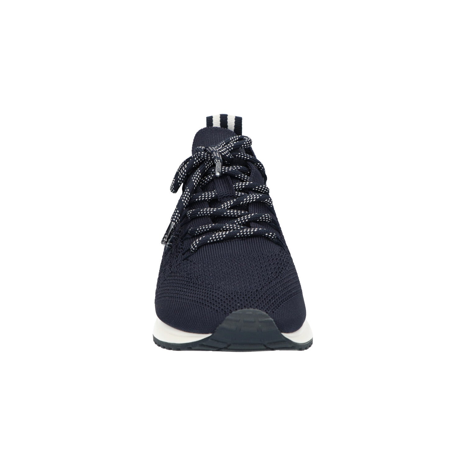 Sneaker donkerblauw knitted
