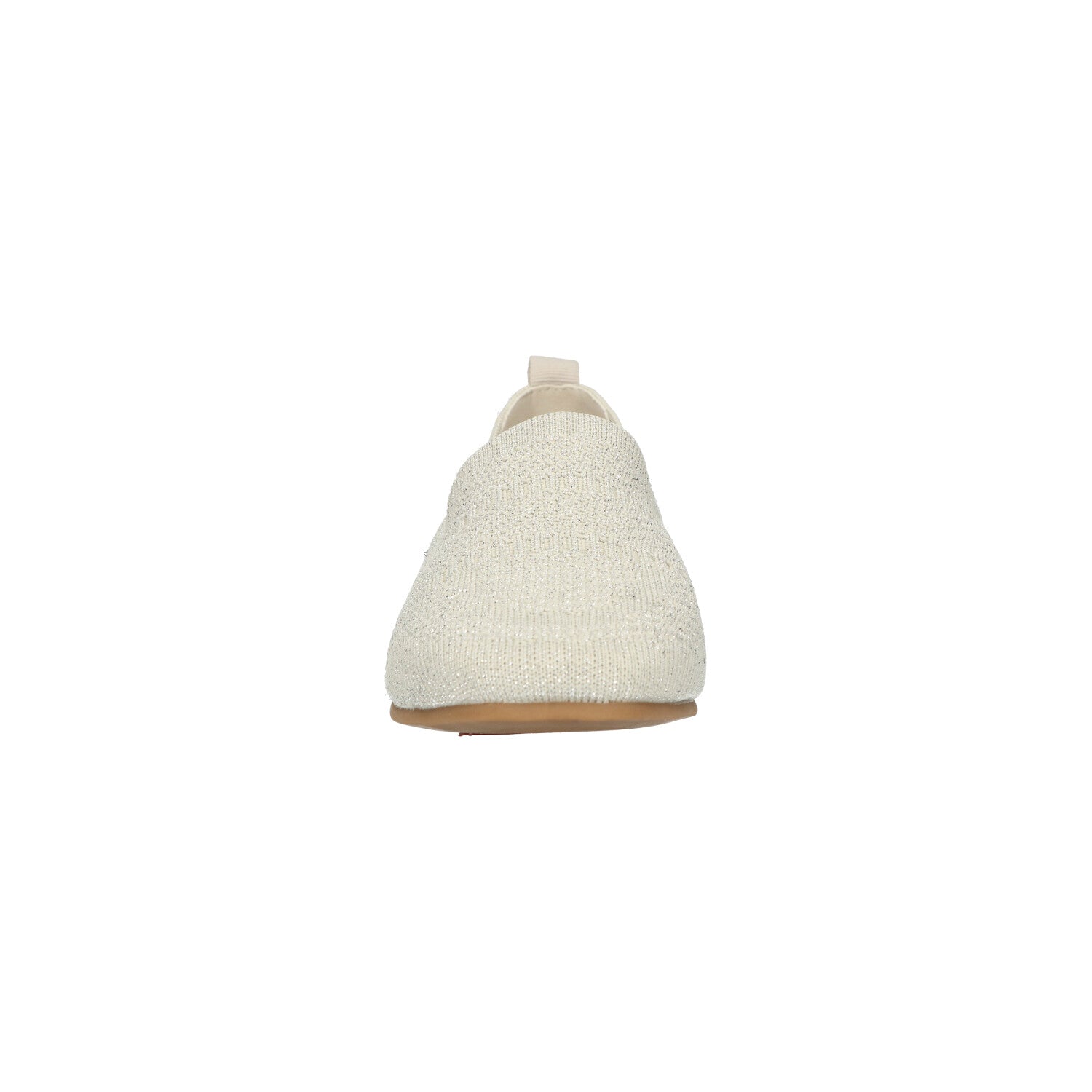 Loafer beige knitted