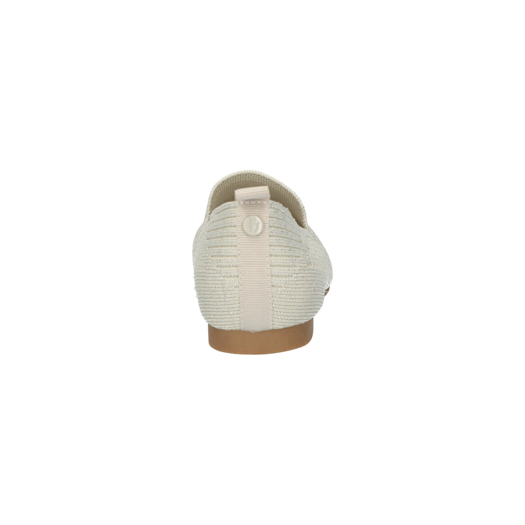 Loafer beige knitted