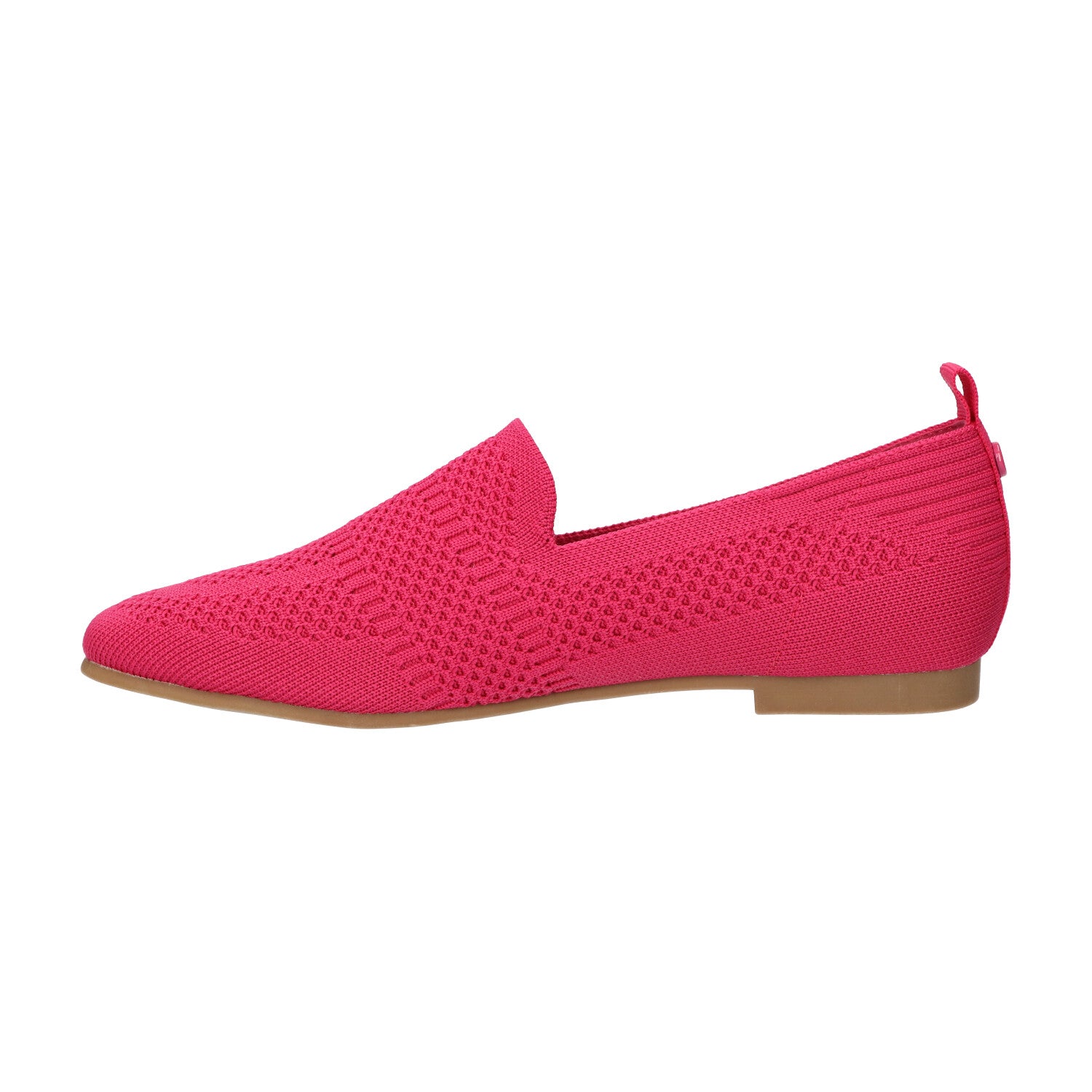 Loafer roze knitted