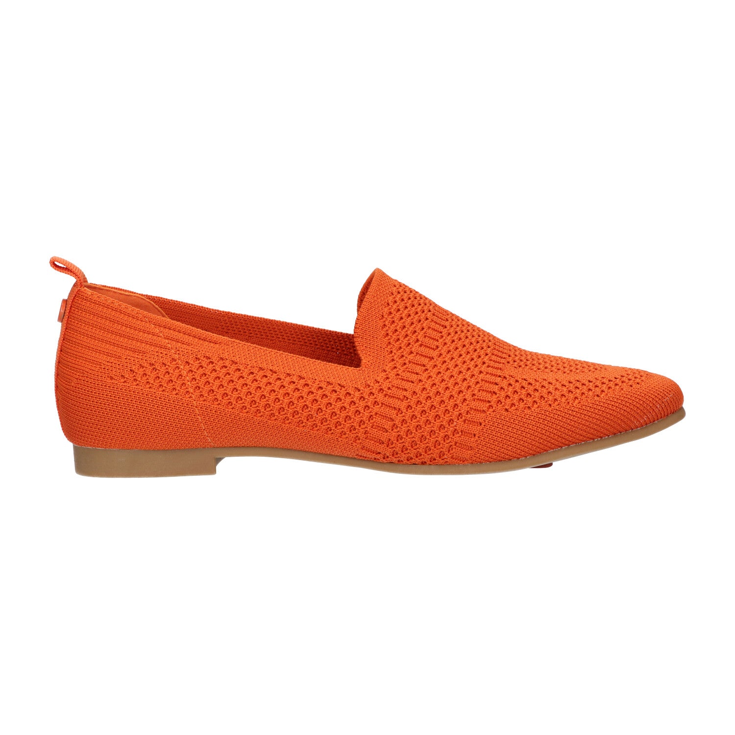 Oranje loafer knitted