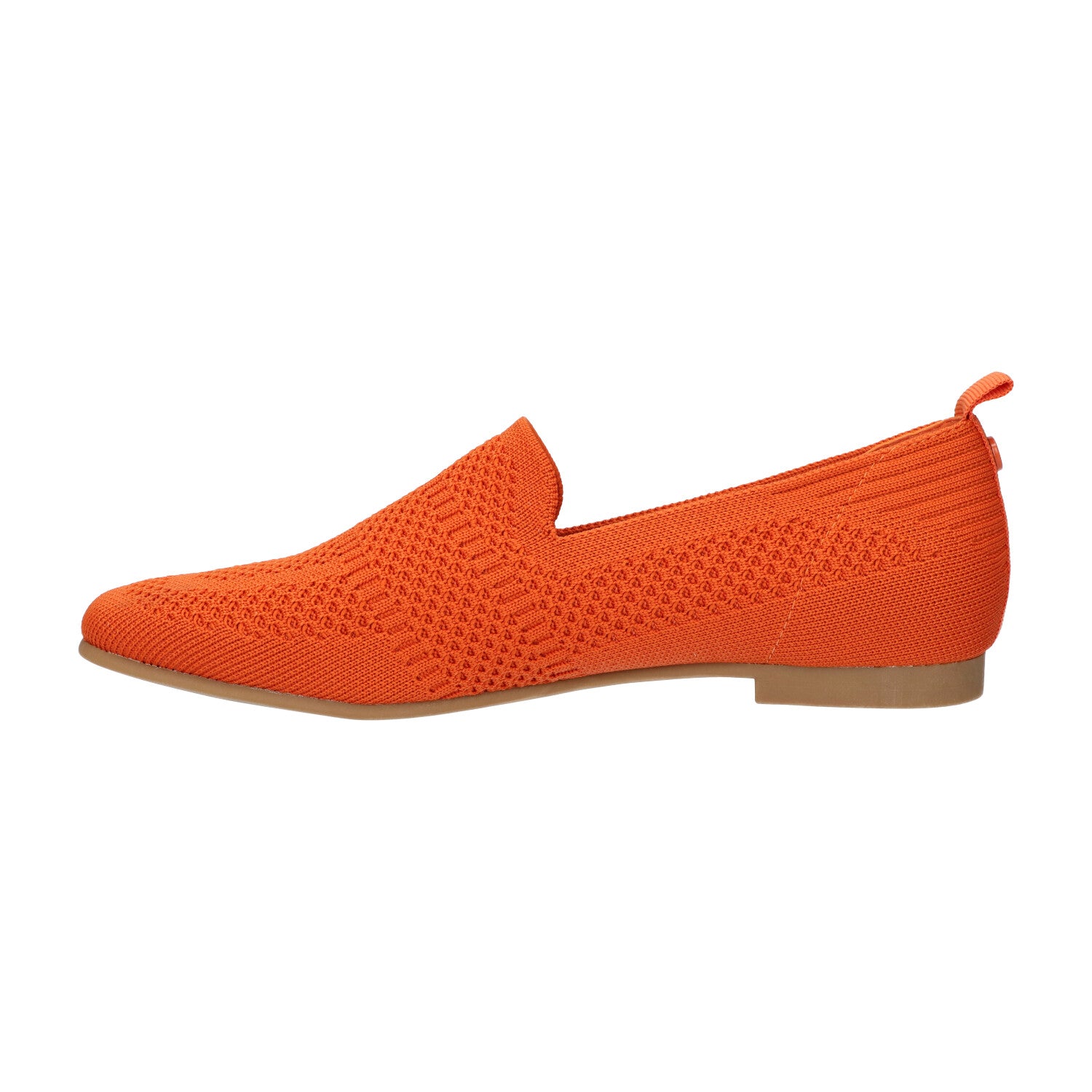 Oranje loafer knitted