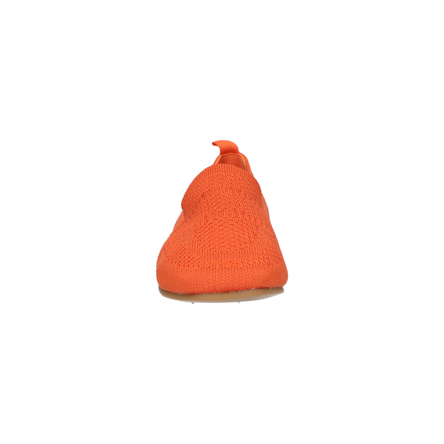 Loafer oranje knitted