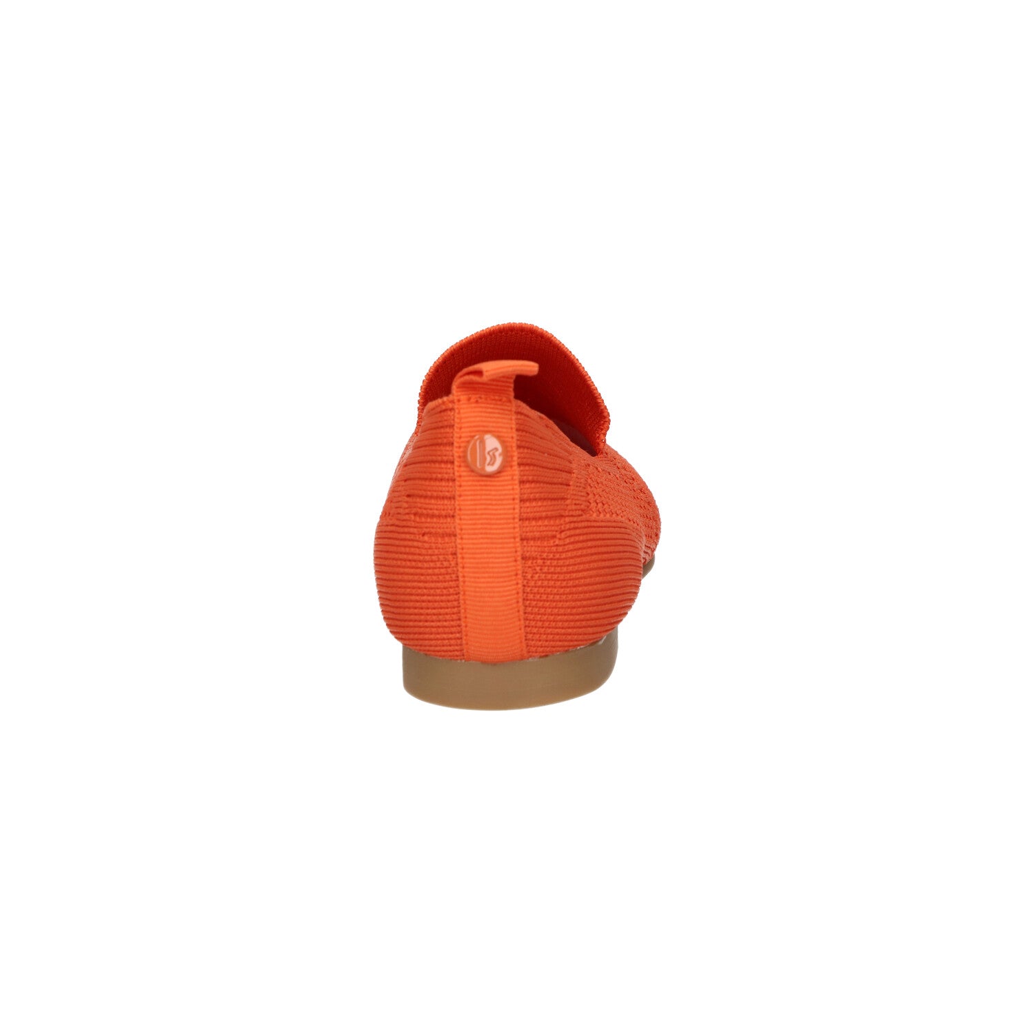Loafer oranje knitted