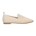 Loafer beige knitted