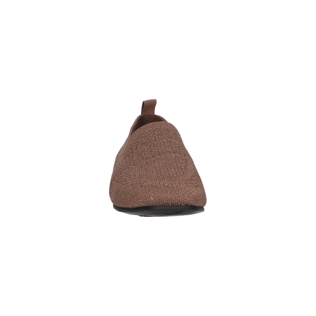 Loafer bruin knitted