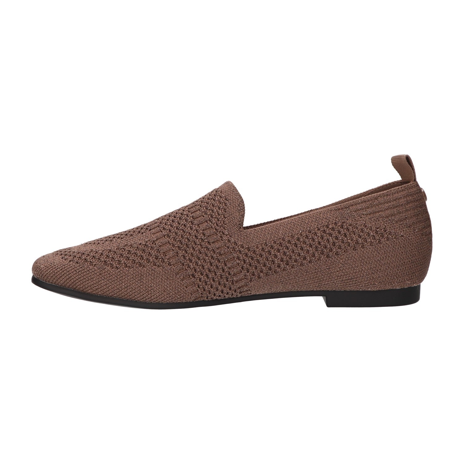 Loafer bruin knitted