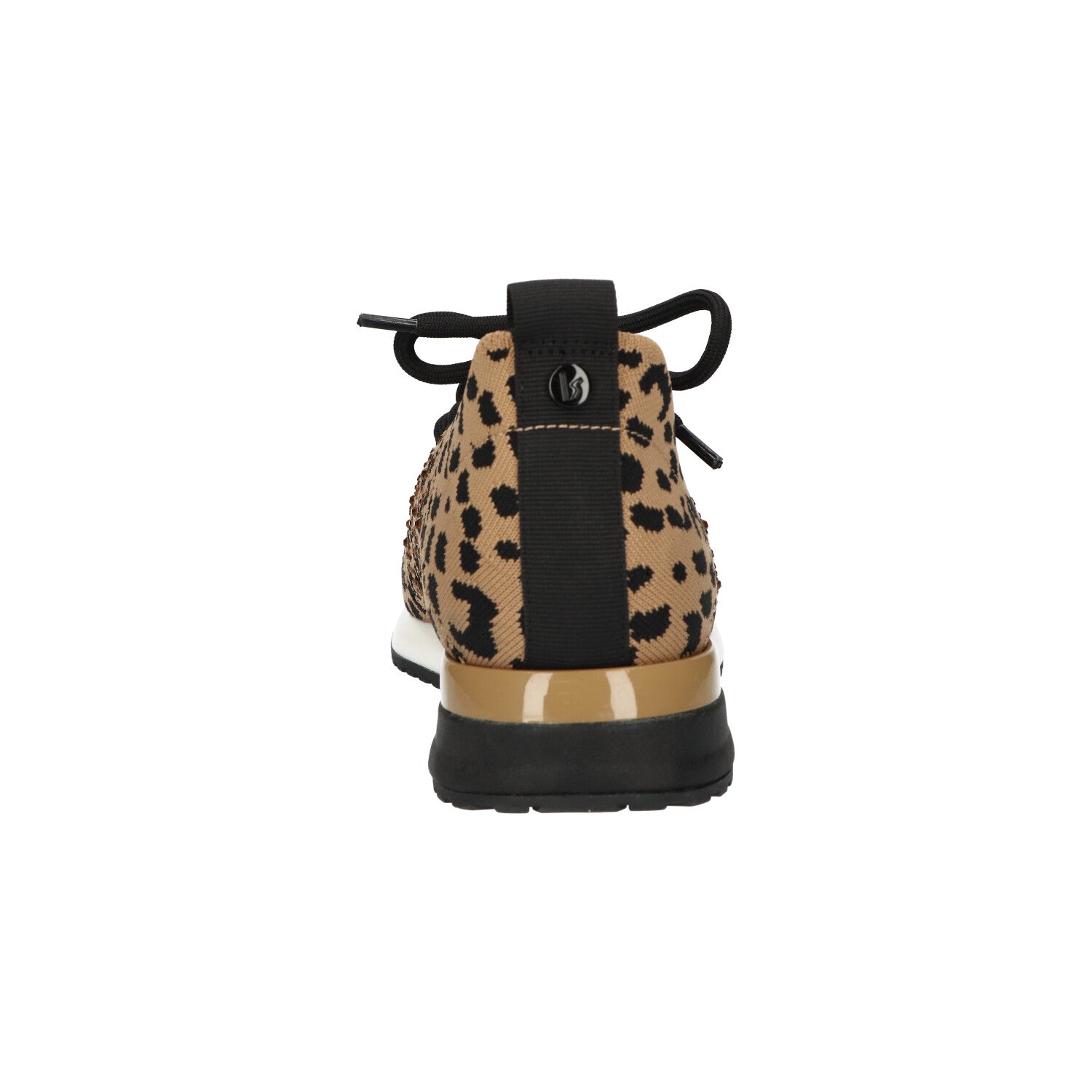Sneaker leopard knitted