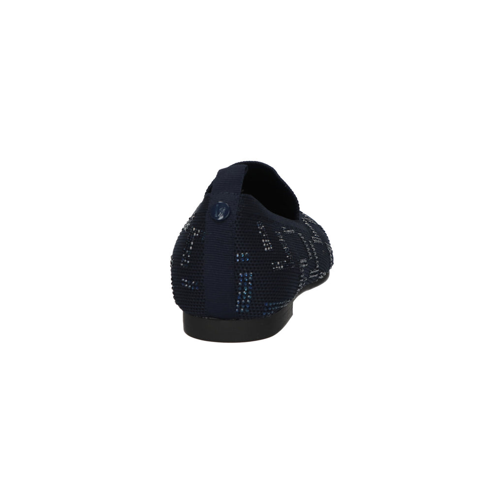 Loafer donkerblauw knitted