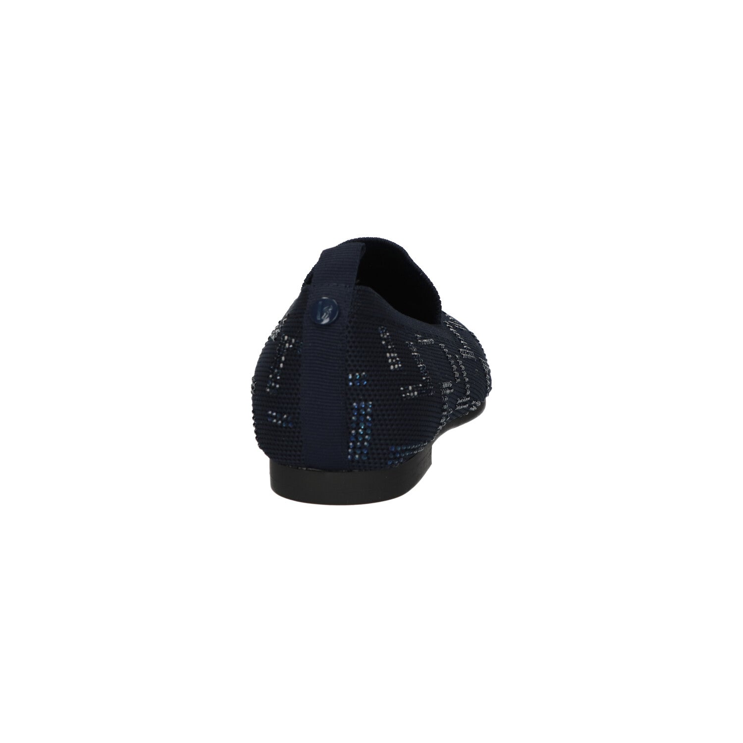 Loafer donkerblauw knitted