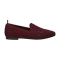 Loafer bordeaux knitted