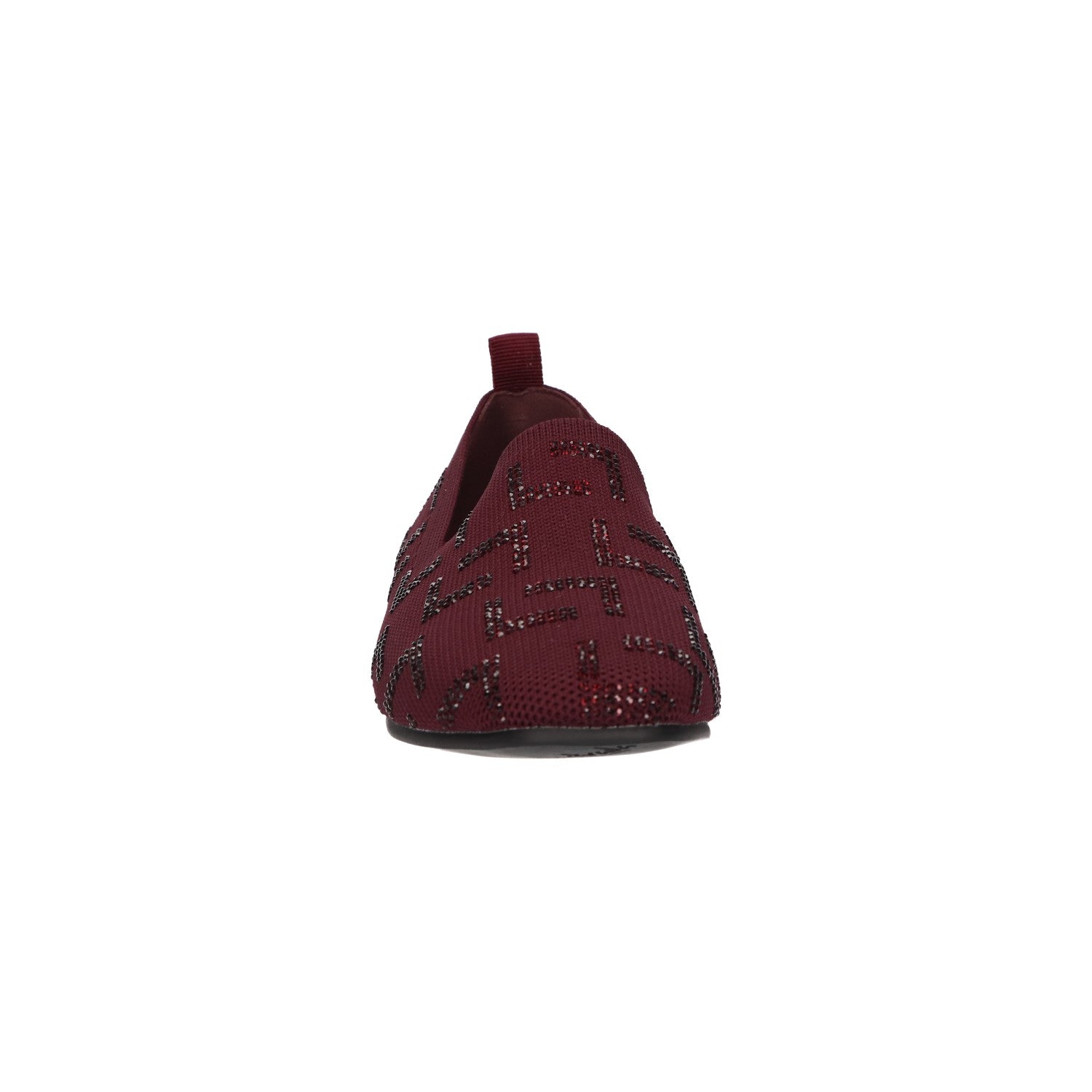 Loafer bordeaux knitted