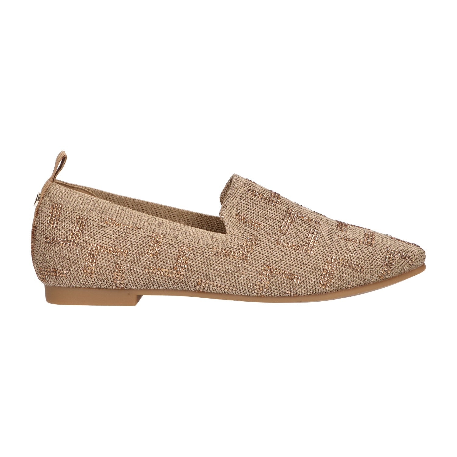 Loafer goud knitted