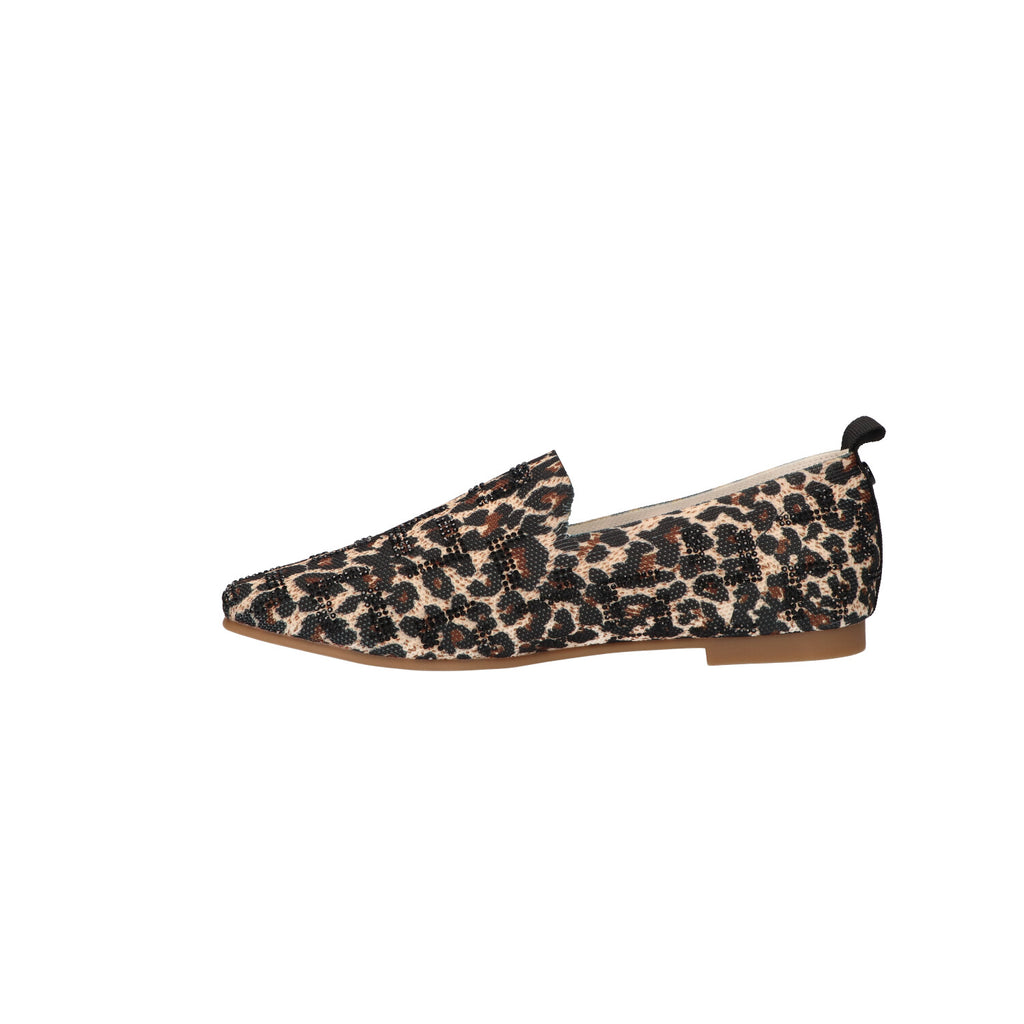 Loafer beige leopard