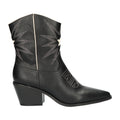 Western bootie zwart