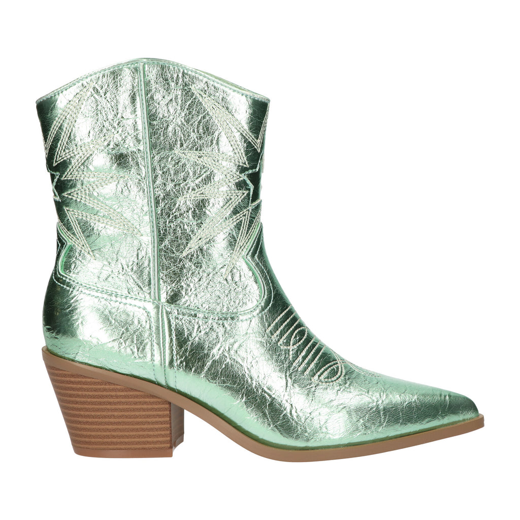 Western bootie groen