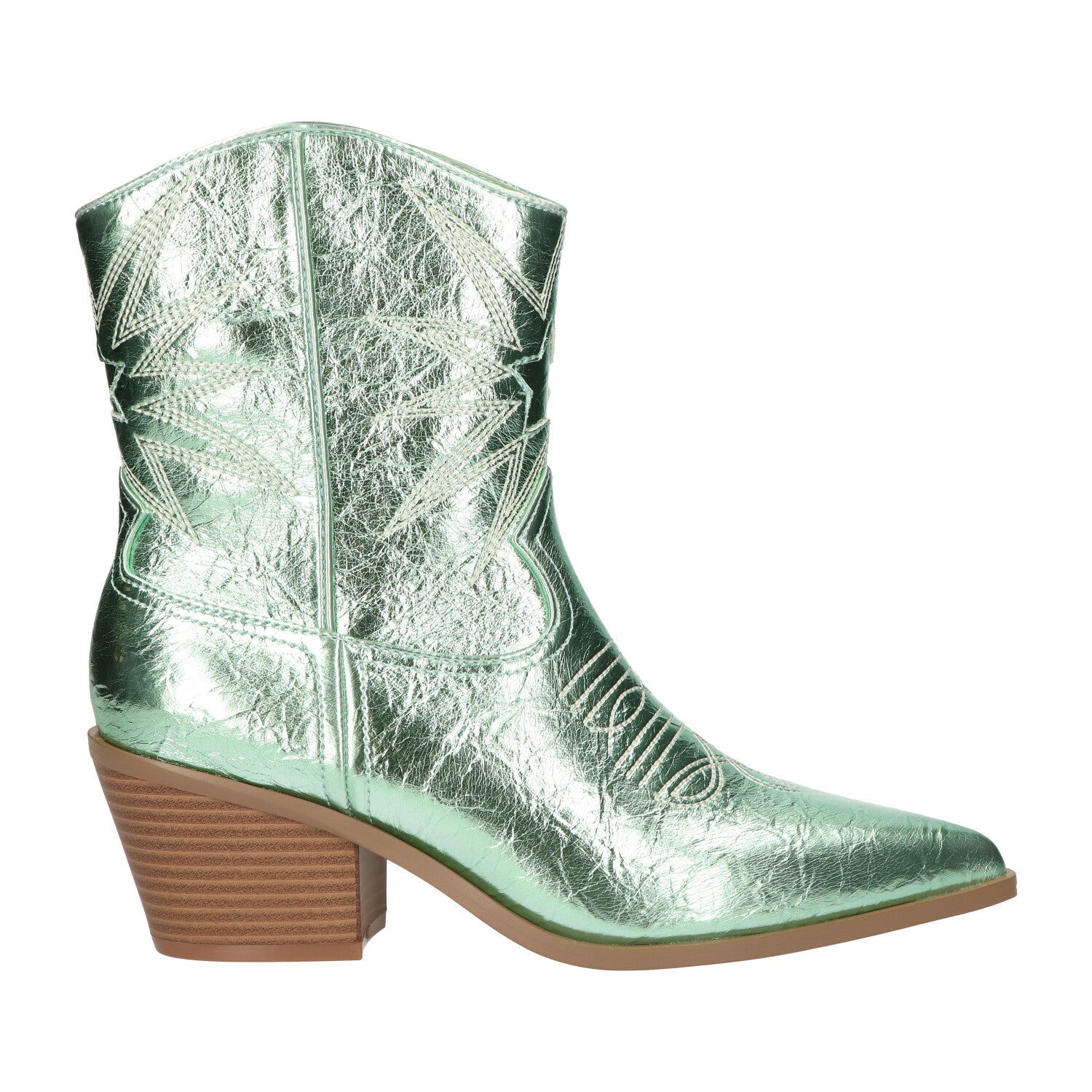 Western bootie groen