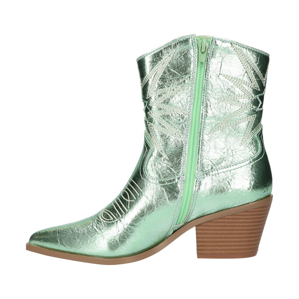 Western bootie groen