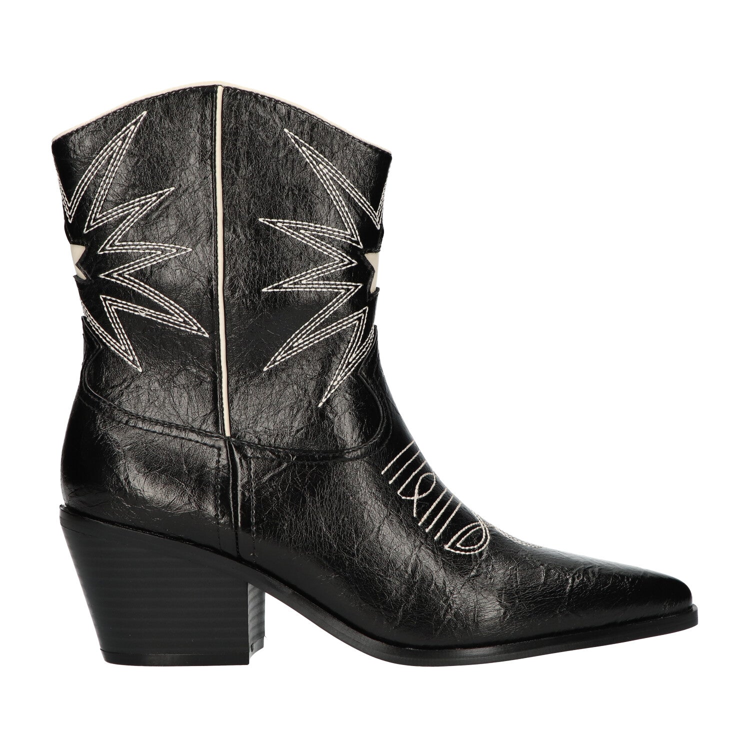 Western bootie Zwart