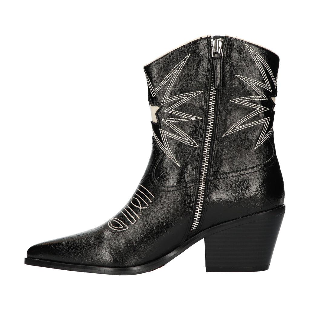 Western bootie Zwart