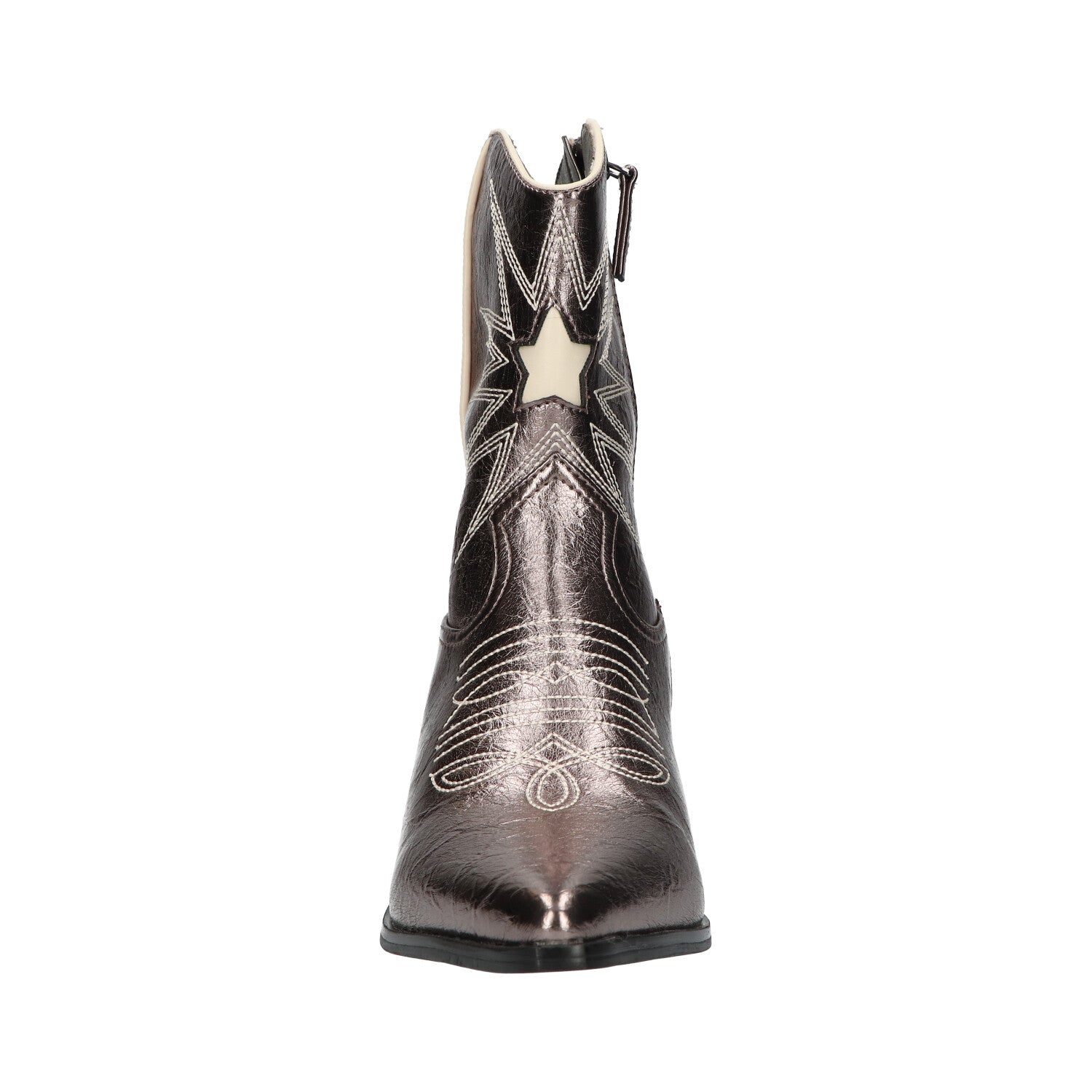 Western bootie pewter