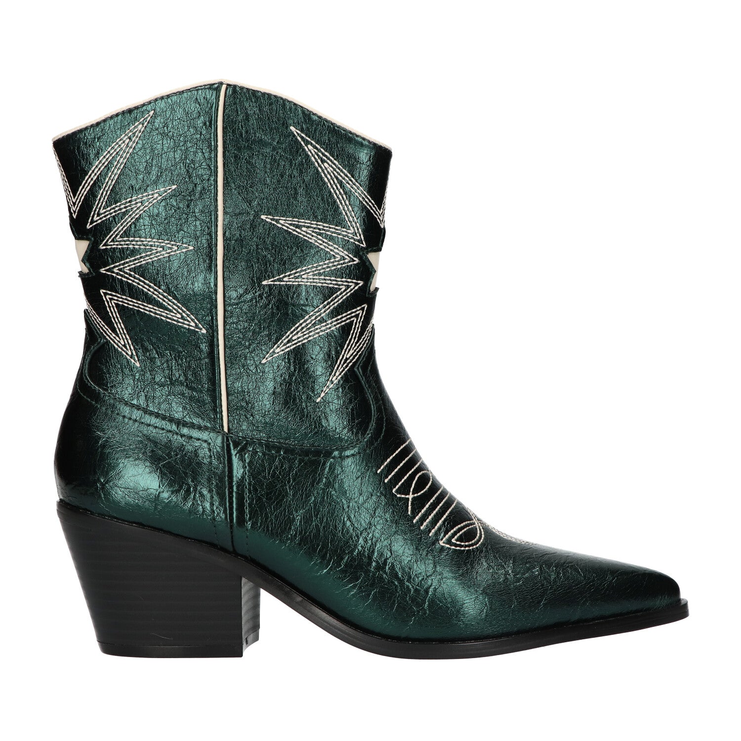 Western bootie groen