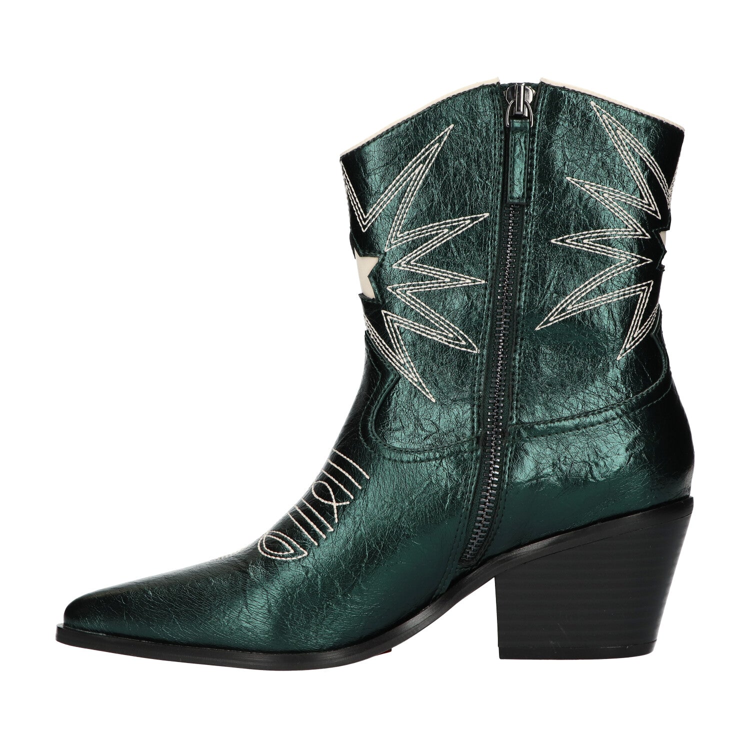 Western bootie groen