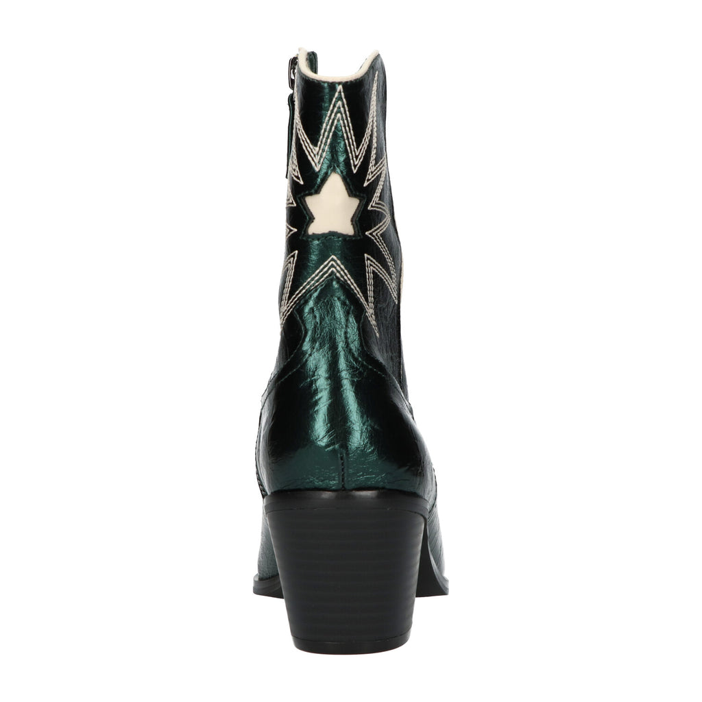 Western bootie groen