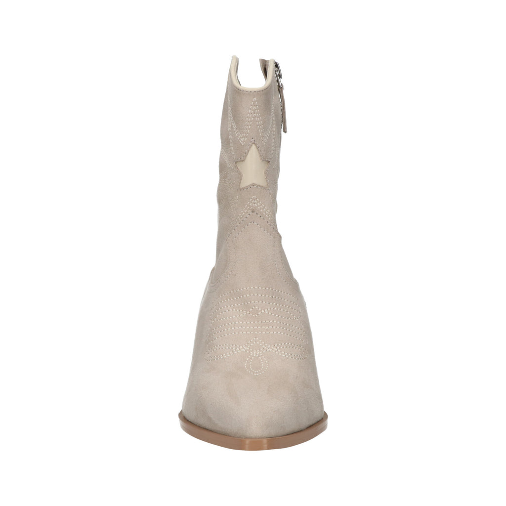 Western bootie grijs synthetisch