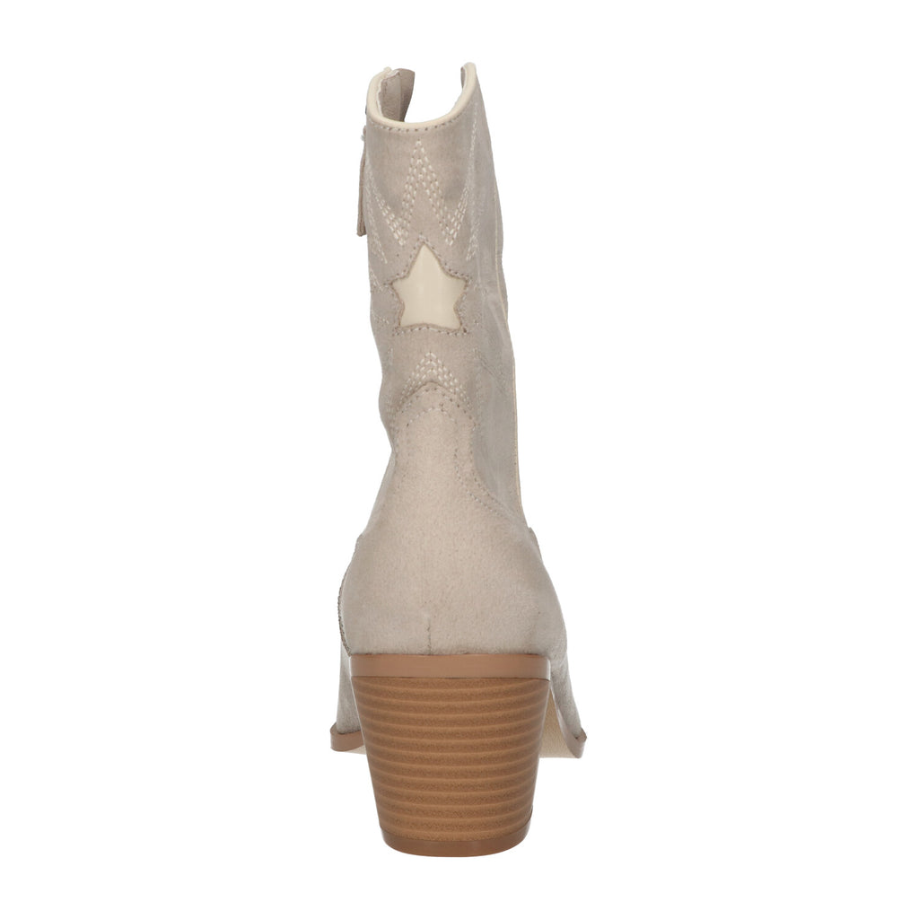 Western bootie grijs synthetisch