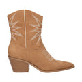 Western bootie beige synthetisch