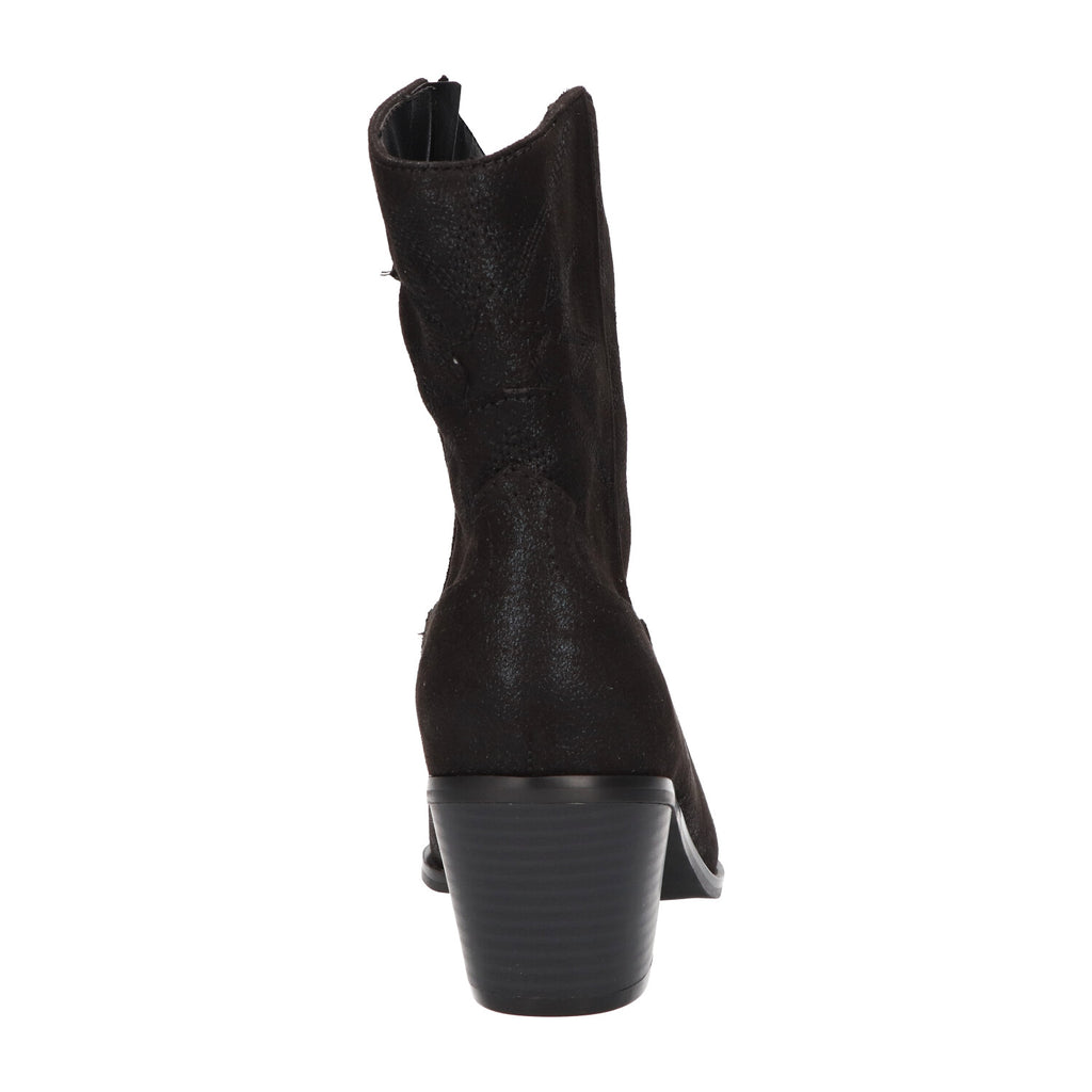 Western bootie zwart