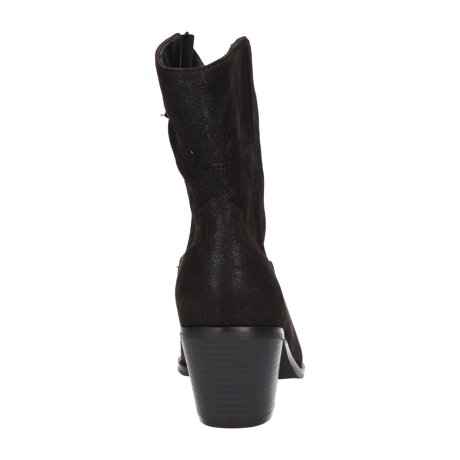 Western bootie zwart