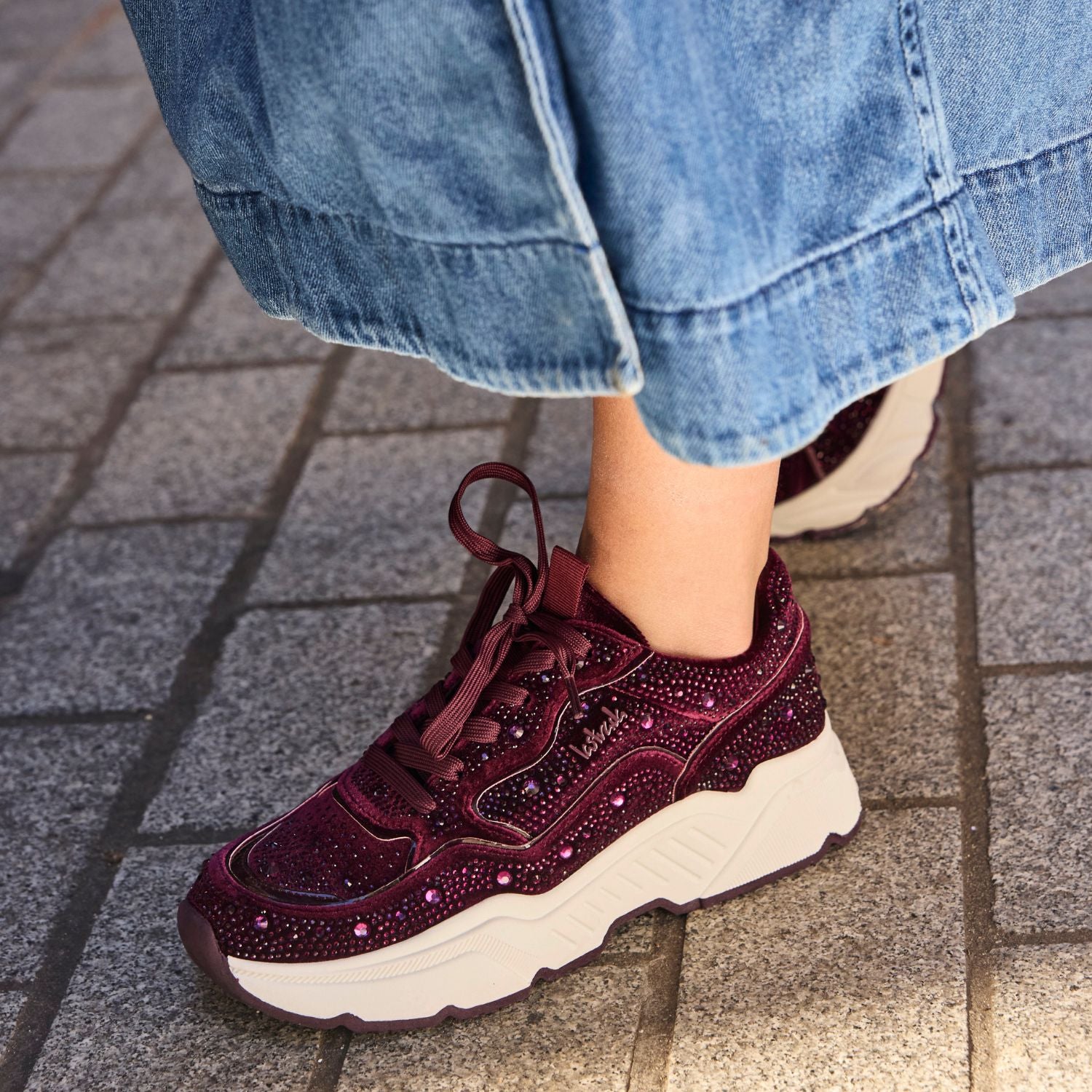 Sneaker bordeaux