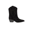 Western bootie zwart