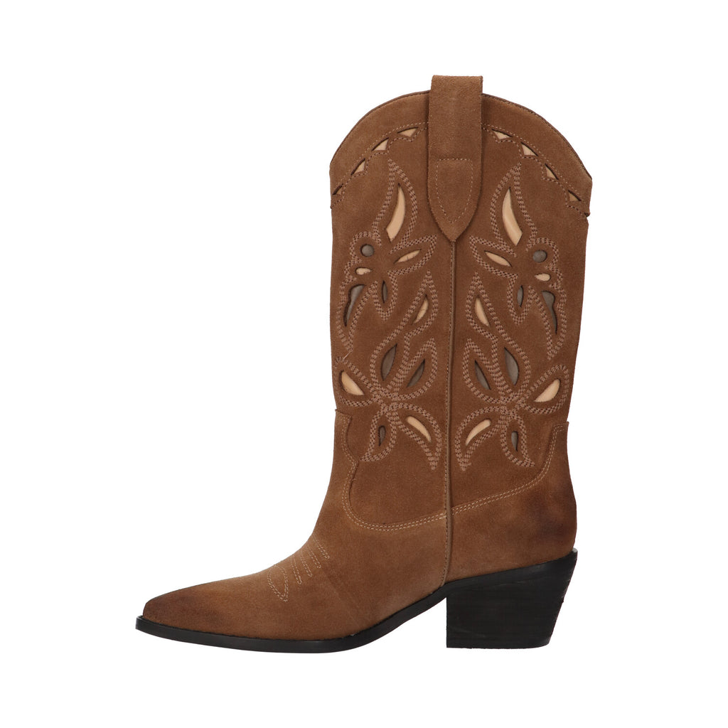 Western boot beige