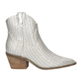 Western bootie zilver